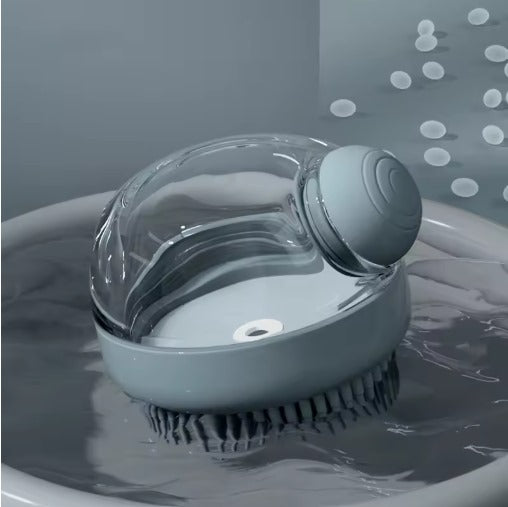 2-in-1 Pet Brush – Deep Clean & Relaxing Massage in One