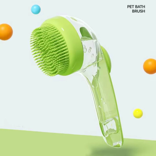 2-in-1 Pet  Brush – Deep Clean & Relaxing Massage in One